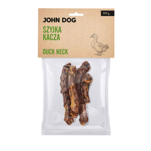 Szyjka kacza dla psa Naturalny suszony gryzak - 100 g