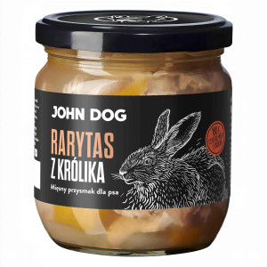 Monobiałkowa karma uzupełniająca dla psa z Królika Rarytas 6×380 g