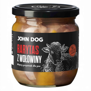Monobiałkowa karma uzupełniająca dla psa z Wołowiny Rarytas Premium 6×380 g