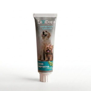 Pasztet dla psa z jagnięciną Lovi Dog 90 g