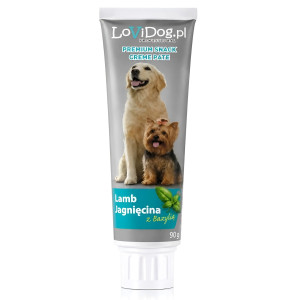 Pasztet dla psa z jagnięciną Lovi Dog 90 g