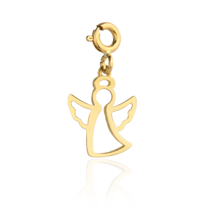 Zawieszka/charms złoty aniołek pr.585