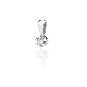 Złota zawieszka z brylantem Z-32 0,12ct