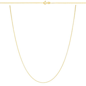 Złoty łańcuszek pełny Rolo 42 cm pr. 585