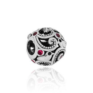 Srebrna zawieszka do bransoletki charms ptaszki pr. 925