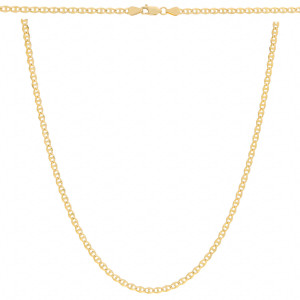 Złoty łańcuszek pełny Gucci 45 cm pr. 585