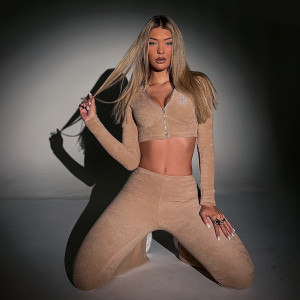 BAZAAR - The Zelda Strass Set SS25 - nude - l/xl