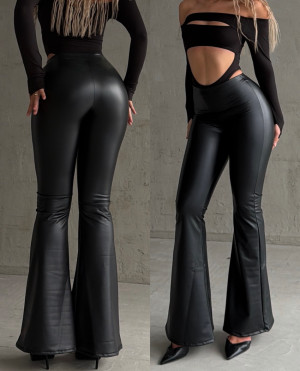 The Felda AW26 Παντελονα Καμπανα - ΜΑΥΡΟ - l/xl