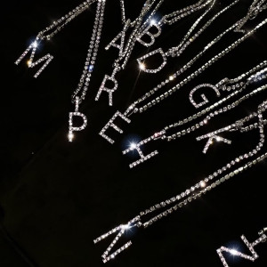 The Monogram Strass Chain - ΑΣΗΜΙ - n
