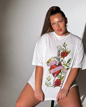 The Sinner T-shirt SS25 - ΛΕΥΚΟ - ONE-SIZE