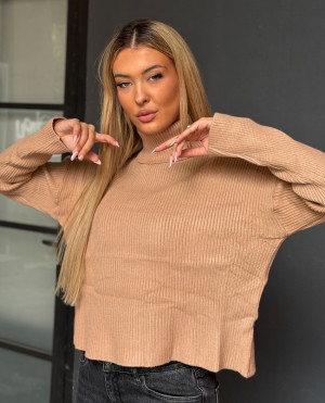 BAZAAR - The Stema AW26 Mπλουζα Ζιβαγκο - BEIGE - ONE-SIZE