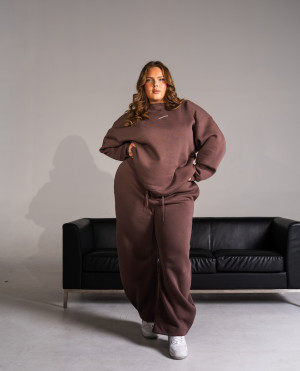 The Barrel AW26 Παντελονι Φουτερ - BROWN - xl/xxl