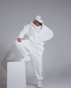 The Pulse AW26 Παντελονι Φουτερ - ΛΕΥΚΟ - xl/xxl