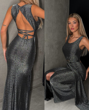 The Lunida AW26 Φορεμα Μαξι - ΑΣΗΜΙ - ONE-SIZE