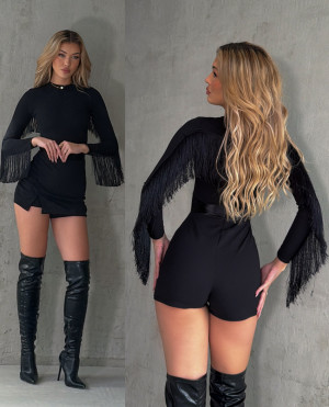 Ολοσωμο Σορτς Selta SS26 - ΜΑΥΡΟ - m/l