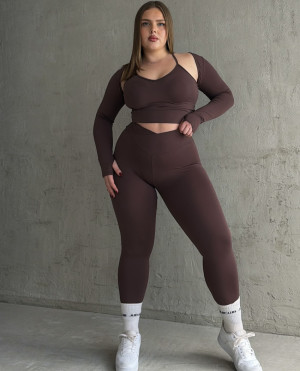 Κολαν Παντελονι Penny SS26 PowerPlay Collection - BROWN - m/l