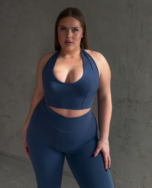 Μπλουζα Αμανικη Sena SS26 PowerPlay Collection - ΜΠΛΕ - s/m