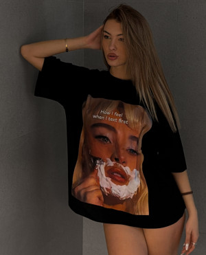 Μπλουζα Obsedian SS26 The Sin Collection - ΜΑΥΡΟ - ONE-SIZE