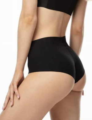 Infinity boythong maxi - bezszwowe figi - czarne