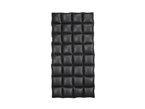 Balon foliowy kurtyna czarny 72 x 143 cm