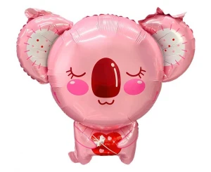 Balon foliowy Koala różowy 49 x 54 cm