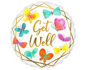 Balon foliowy Get well 45 cm