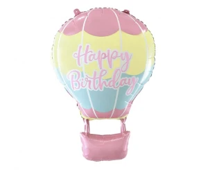 Balon foliowy Happy Birthday 40 x 60 cm