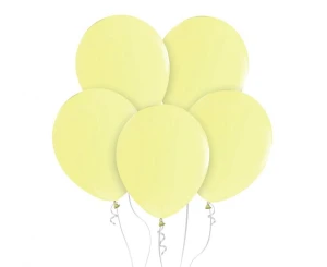 Balon lateksowy makaronowy waniliowy 30 cm