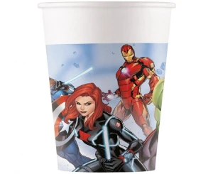 Kubeczki papierowe Avengers 200 ml 8 szt.