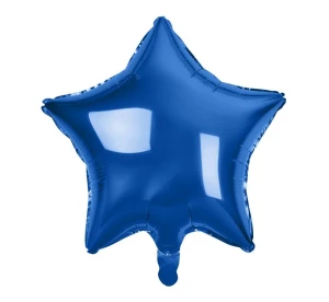 Balon foliowy Gwiazda granatowy 50 cm