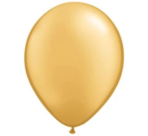 Balon QL 11", metalik złoty