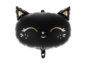 Balon foliowy Kotek czarny 48 x 36 cm