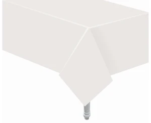 Obrus papierowy biały 132 x 183 cm