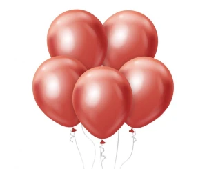 Balon lateksowy czerwony platynowy 30 cm