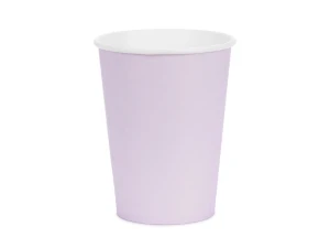 Kubeczki papierowe lawenda 250 ml 6 szt.