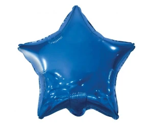 Balon foliowy Gwiazda granatowy 50 cm