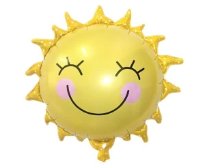 Balon foliowy Słońce 52 x 52 cm
