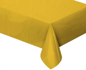 Obrus foliowy metaliczny złoty 137 x 183 cm