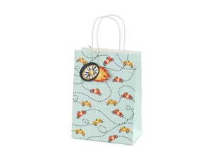 Torebka na prezenty Autka 10,5 x 18 x 25 cm