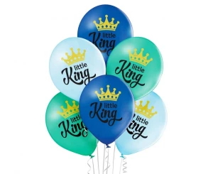 Balony lateksowe Little King 29 cm 6 szt.