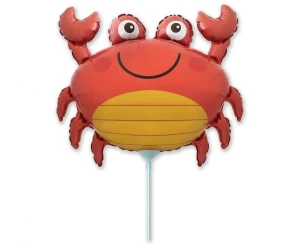 Balon foliowy Krab czerwony 35 cm