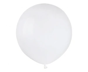 Balon lateksowy Pastel biały 50 cm