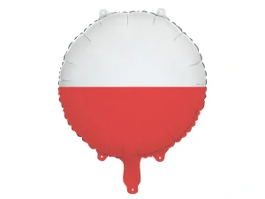 Balon foliowy Flaga Polski 35 cm