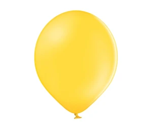 Balon lateksowy Bright Yellow Pastel jasnożółty 29 cm