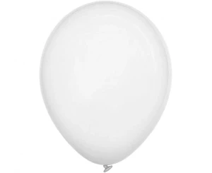 Balon lateksowy Pastel White biały 28 cm