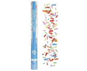 Konfetti pneumatyczne papierowe mix wielokolorowe 60 cm