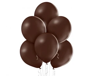 Balon lateksowy Pastel Cocoa Brown brązowy 29 cm