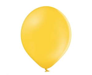 Balon lateksowy Pastel Bright żółty jasnożółty 25 cm