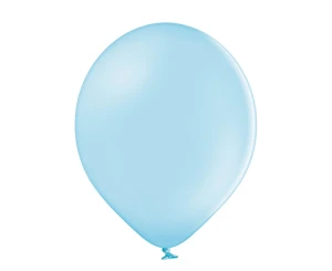 Balon lateksowy Sky Blue Pastel niebieski 29 cm