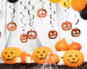 Świderki Halloween Dynie 6 szt.